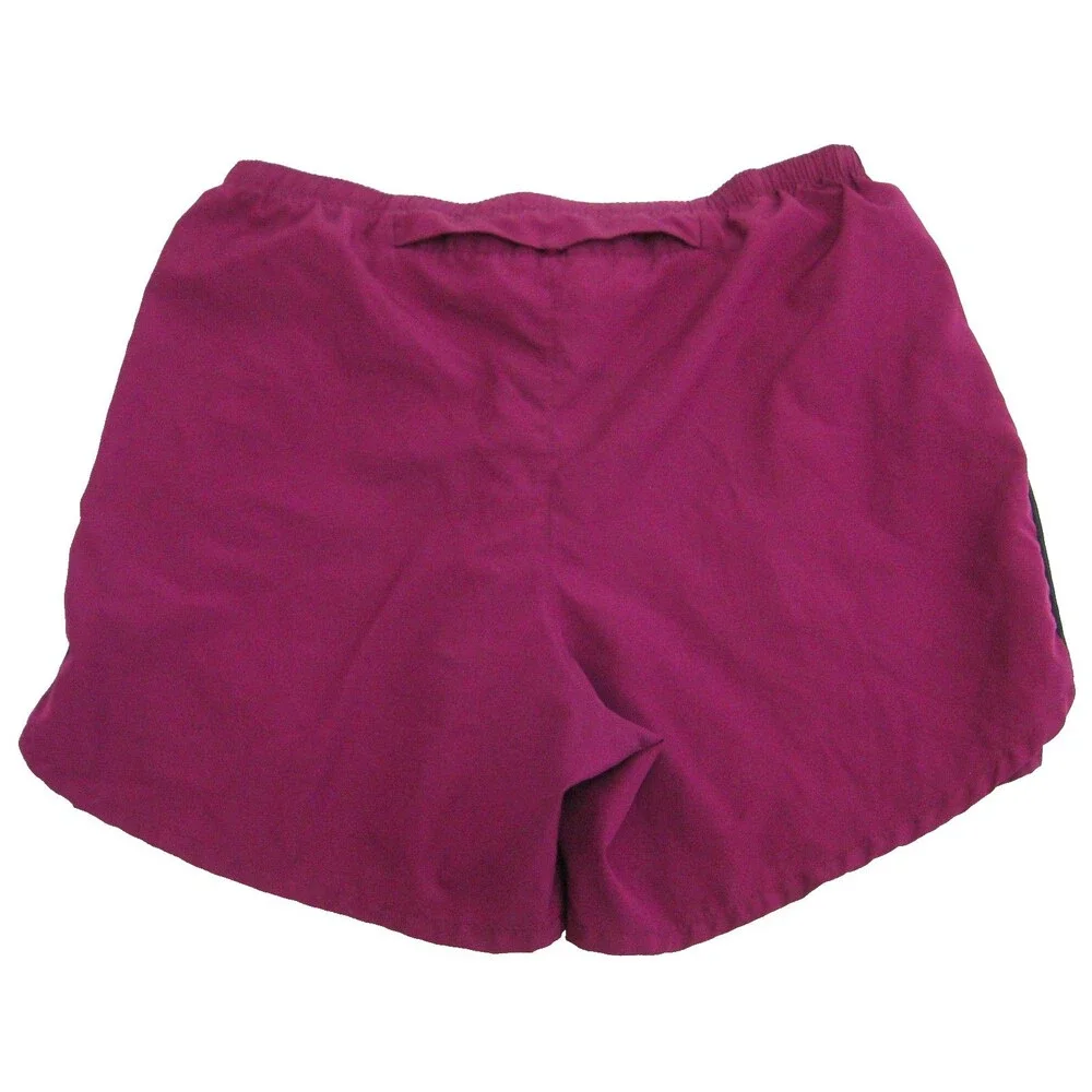 Nike Dri-Fit Running Shorts Womens Medium 3 Pockets Drawstring Logo Sports Gym